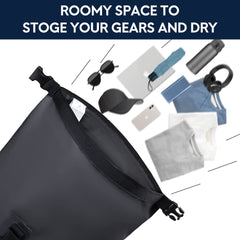 Waterproof Backpack Roll Top Dry Bag with Laptop Pocket