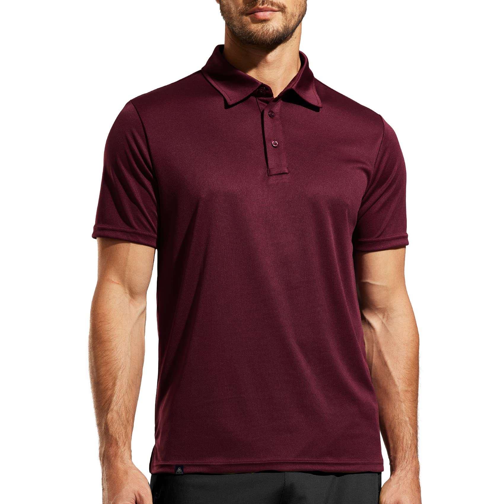 Polo Shirts for Men Dry Fit Short Sleeve Collared Golf Shirts