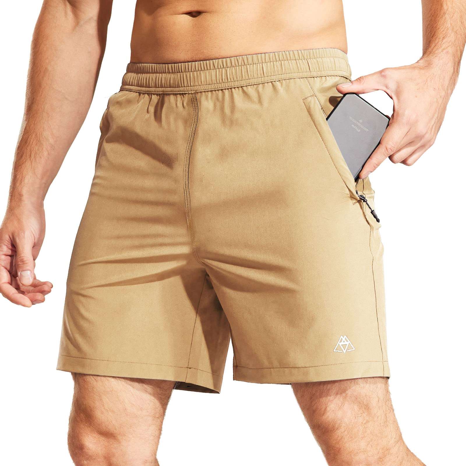 Haimont Men's Quick Dry Running Shorts Lightweight 7 Inch