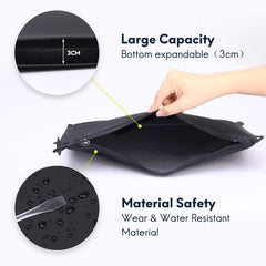 Waterproof Organizer Pouches Zippered Document Pouch Bag
