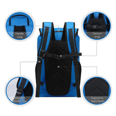 Roll-top Dry Backpack Waterproof Dry Bag Flap Closure