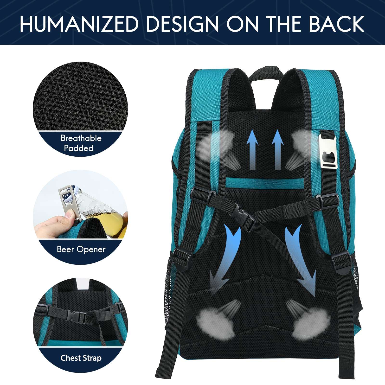 Insulated hiking backpack hotsell