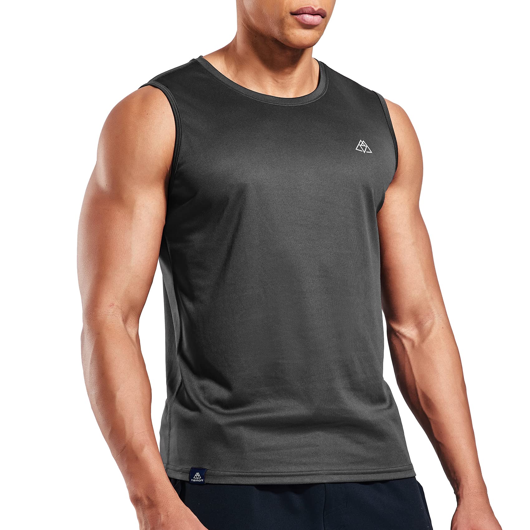 Haimont Men's Sleeveless Athletic Shirts Dry Fit Tank Top