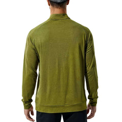 Men's 1/4 Zip Golf Shirt Athletic Pullover with Brushed Fleece Lining