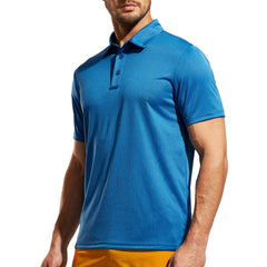 Polo Shirts for Men Dry Fit Short Sleeve Collared Golf Shirts