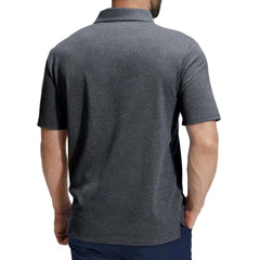 Men Short Sleeve Cotton Polo Shirts Soft Golf Shirt