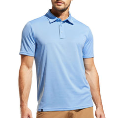 Polo Shirts for Men Dry Fit Short Sleeve Collared Golf Shirts