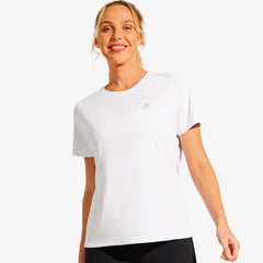 Women's Athletic Short Sleeve Running T-Shirts Dry Fit Shirts